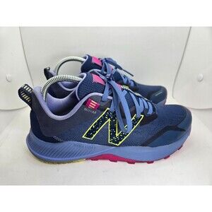New Balance Dynasoft Nitrel V4 Trail Shoes Women's 9.5 B Purple Hiking Sneakers